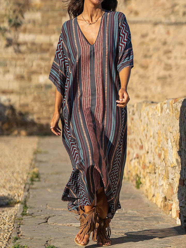 ZARIAH | BOHO KAFTAN DRESS