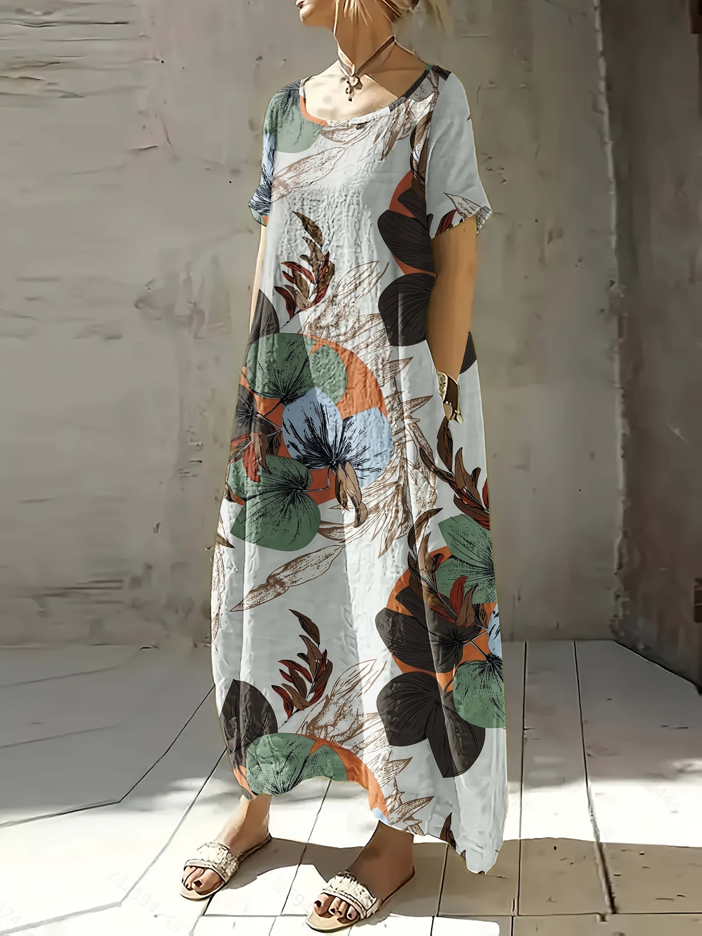 Lila | Tropical Breeze Maxi Dress