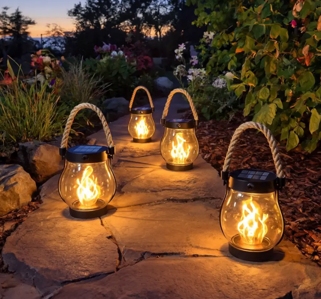 LumoraFlame™ — Ignite Cozy Evenings with Safe, Solar-Powered Warmth