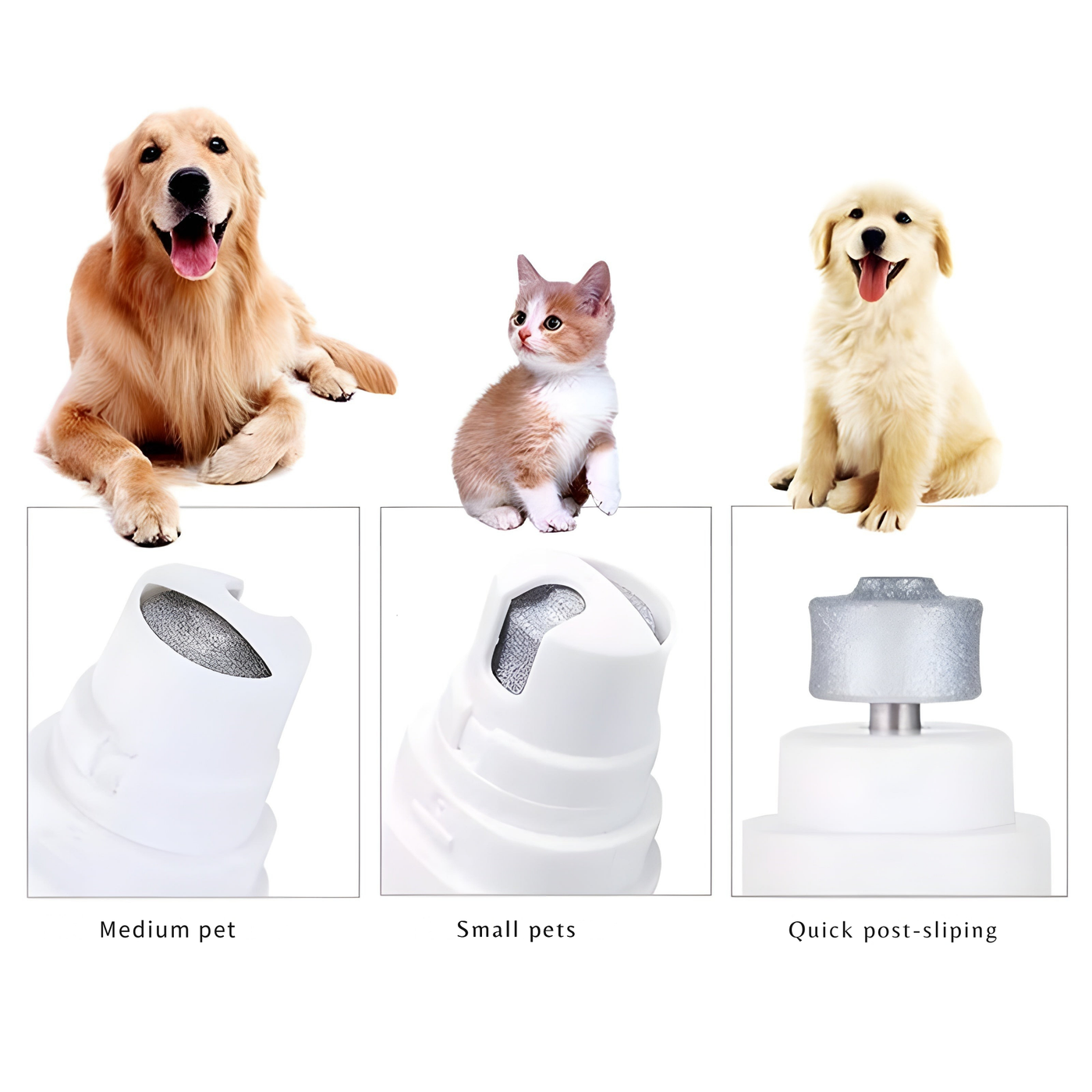 Electric Pet Nail Grinder™ — Turn Stressful Nail Trims Into Calm, Comfortable Cuddles