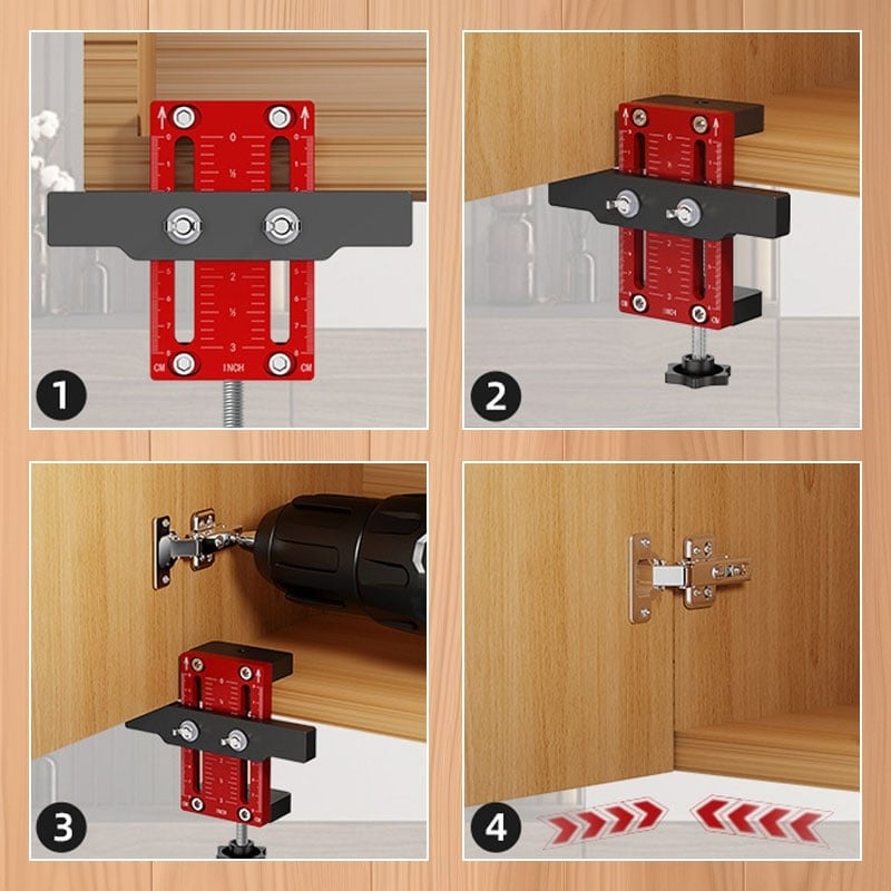 PrecisionPro™ Cabinet Alignment Tool — Nail Perfect Fits Every Time Without the Stress
