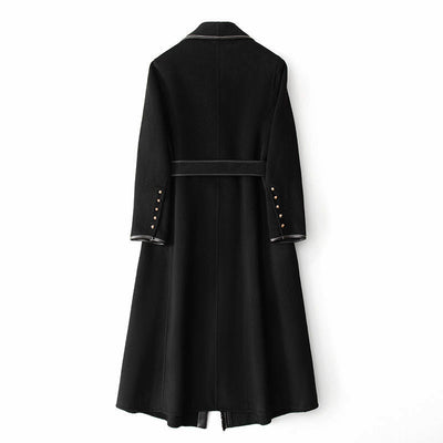 Claire Laurent Rouge Woolen Coat