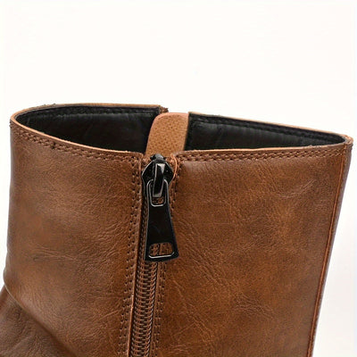 Julien Perrotin Leather Ankle Boots