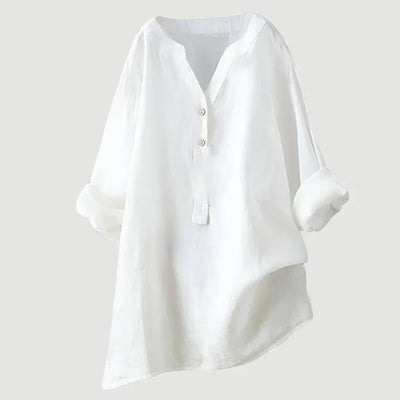ANNELISE | BREEZY BUTTON-FRONT SHIRT