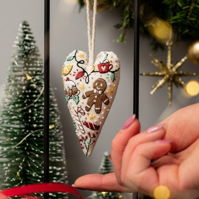 JoyHeart™ Santa Embroidery Kit — Create Heartfelt Holiday Magic with Your Own Hands