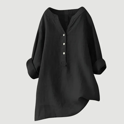 ANNELISE | BREEZY BUTTON-FRONT SHIRT