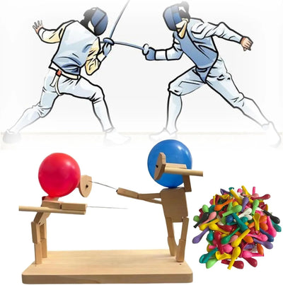 BlazeBash™ Wooden Warriors — Ignite Fierce Fun and Unforgettable Balloon Showdowns