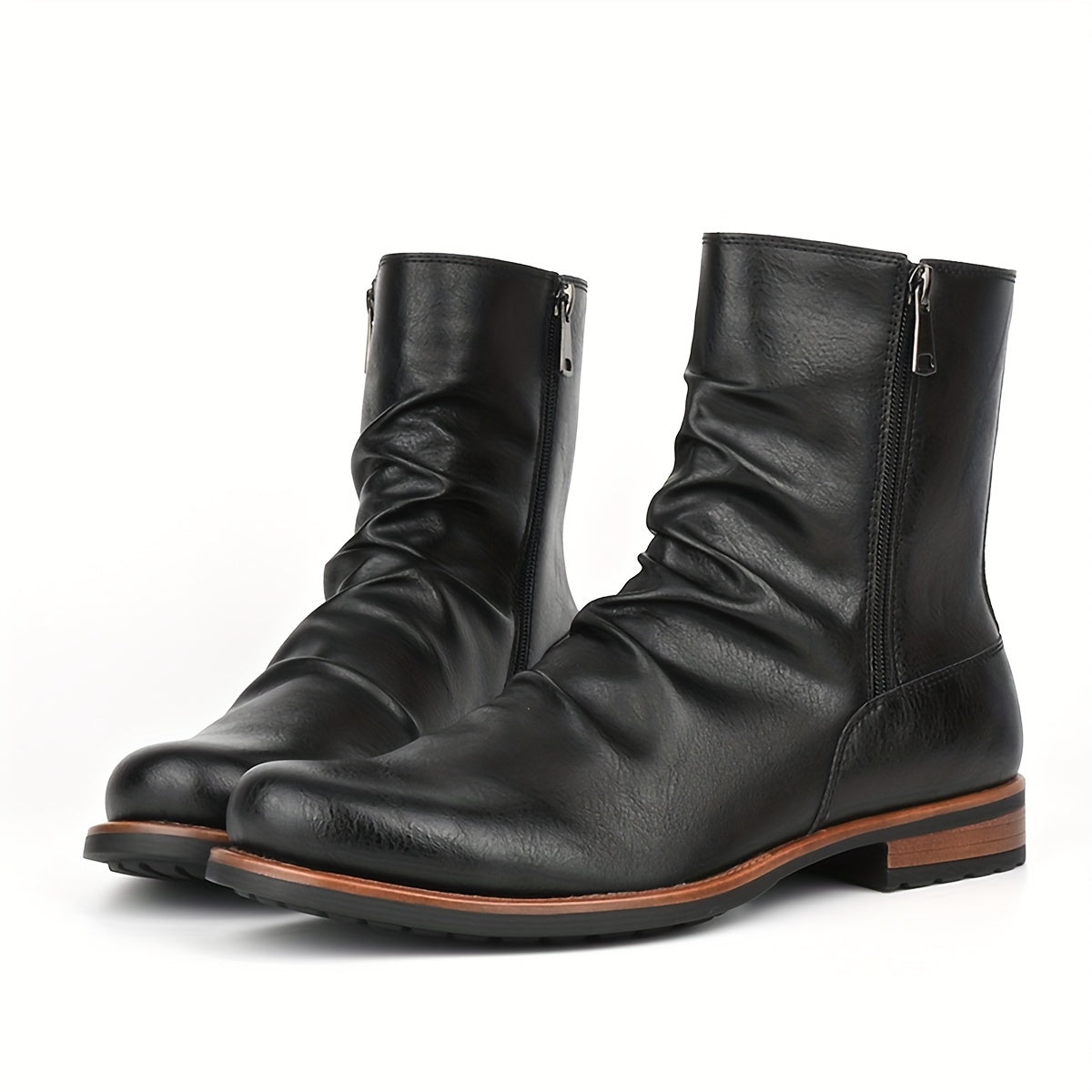 Julien Perrotin Leather Ankle Boots
