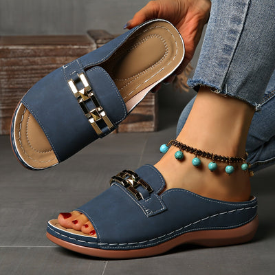 Kathryna™ | Comfy Buckle Sandals