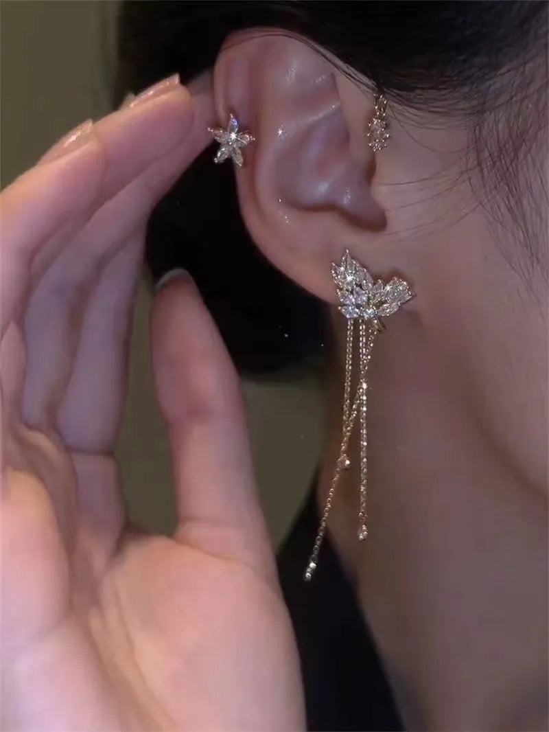 Celestara™ Tassel Earrings — Capture Every Gaze with Effortless, Celestial Glamour