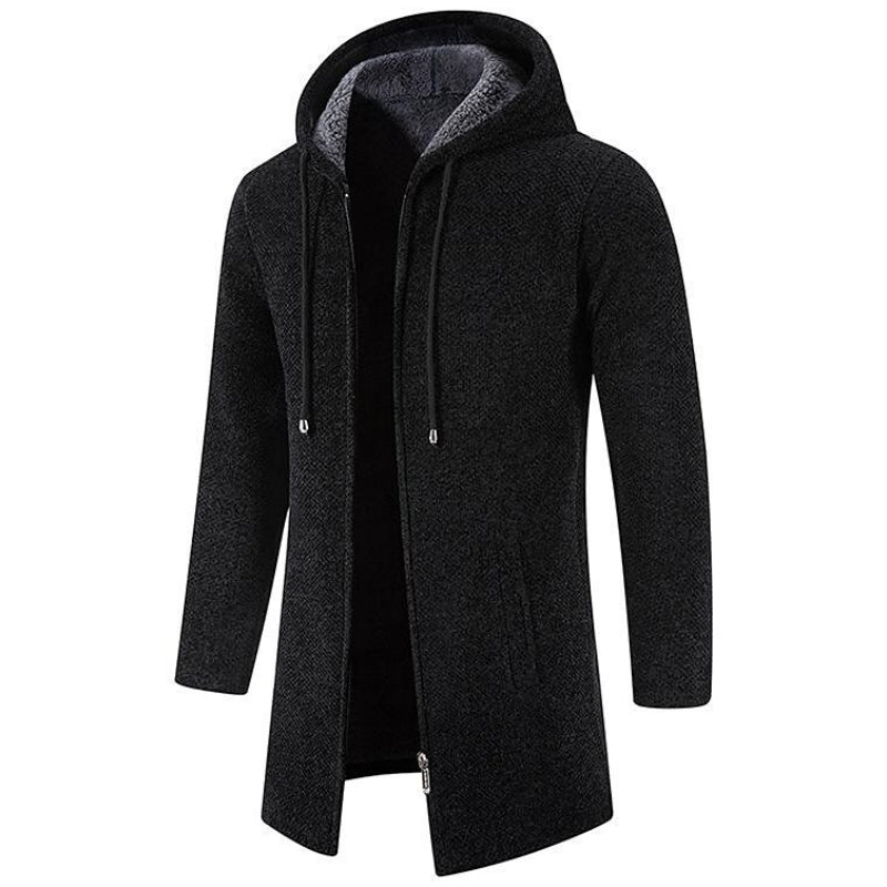 Avencea - Hooded Wool Jacket for Men