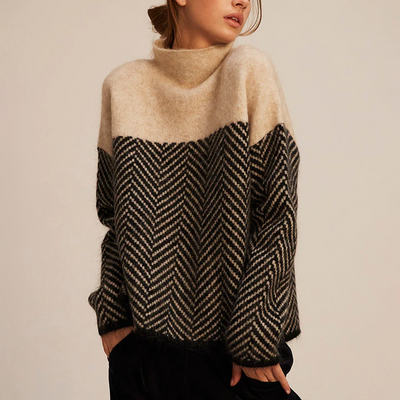 Tilly | Minimalist Turtleneck Knit Sweater