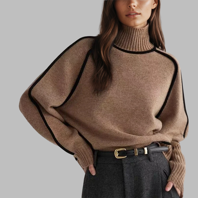Emilie | Soft Cashmere Turtleneck