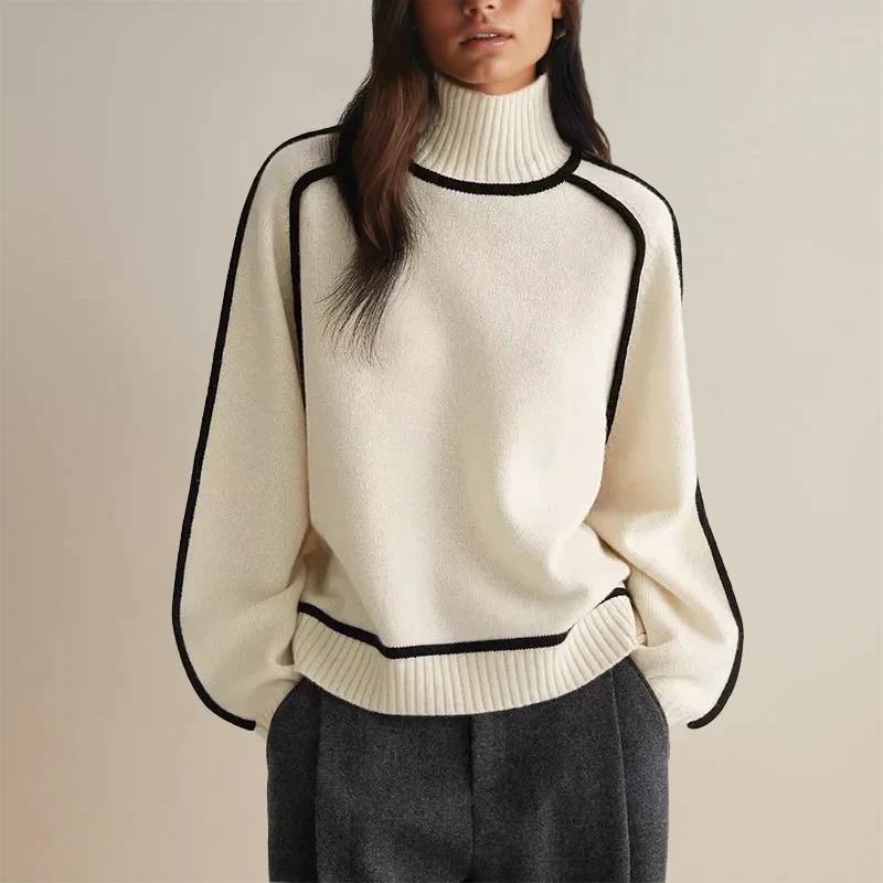 Avencea - Cashmere Couture Roll Neck Sweater