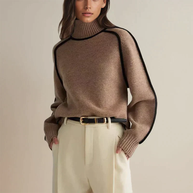 Avencea - Cashmere Couture Roll Neck Sweater