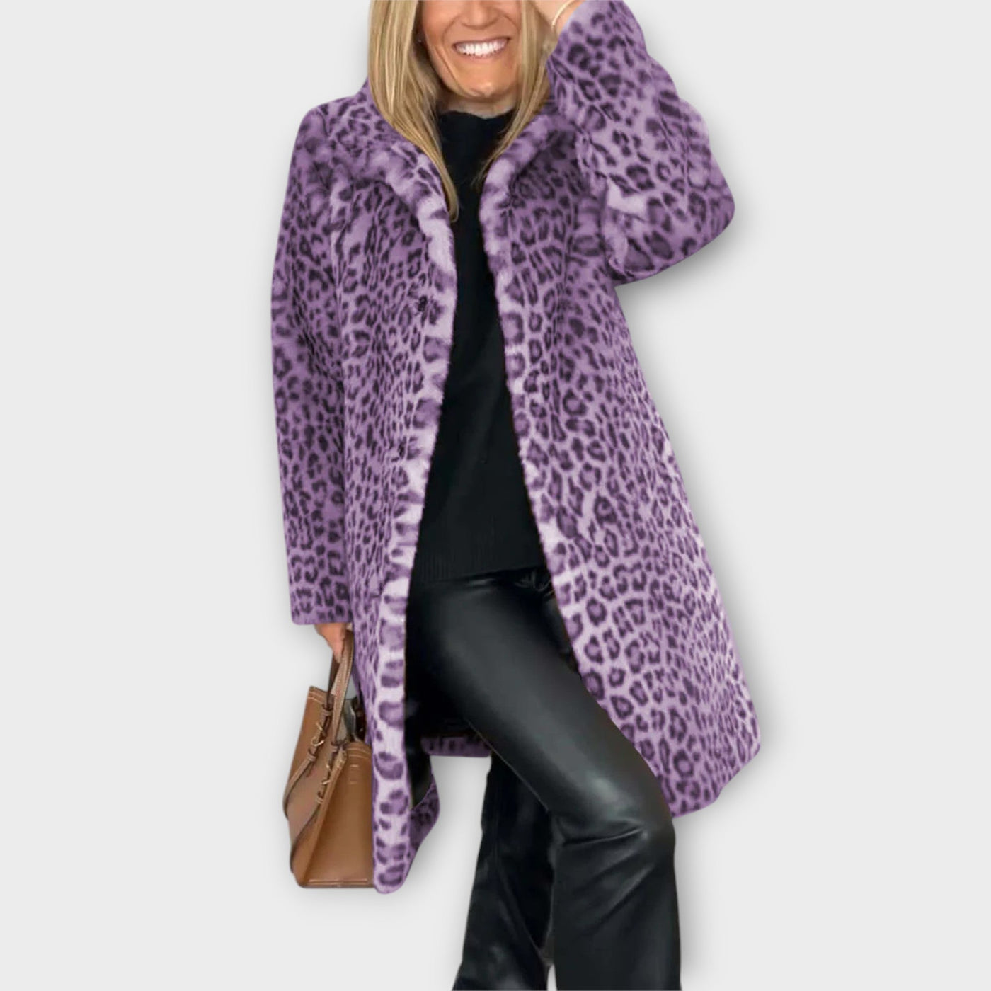 NORTHLINE STUDIO | Leopard Print Coat