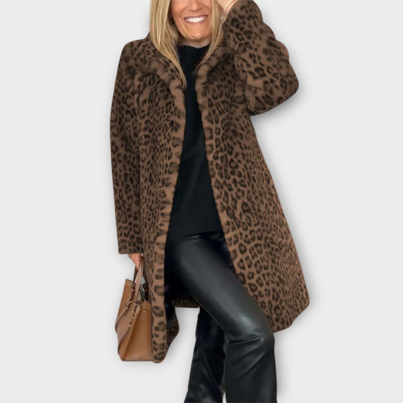 NORTHLINE STUDIO | Leopard Print Coat