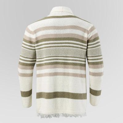 Daniel Hall Vintage Striped Cardigan