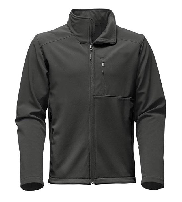 Men's Softshell Jacket - Zip Closure - High Collar - Weather Resistant - Versatile Design