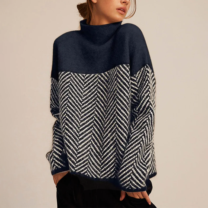 Adelie | Premium Turtleneck made of exquisite knit