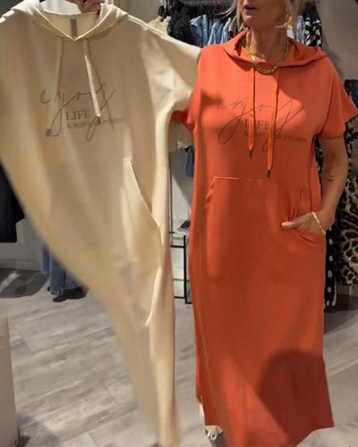 Nadia™ | Elegant Hoodie Dress