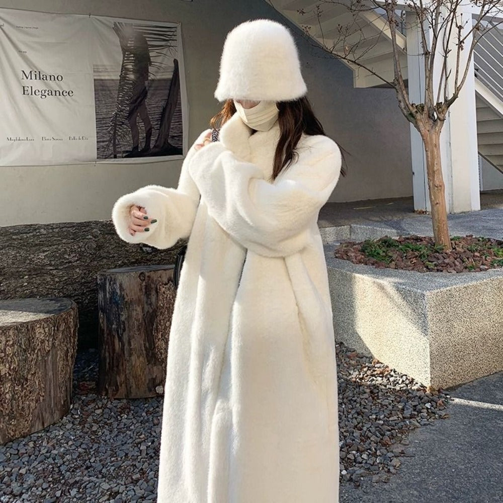 Addison | Women’s Elegant Faux Fur Cold Weather Coat