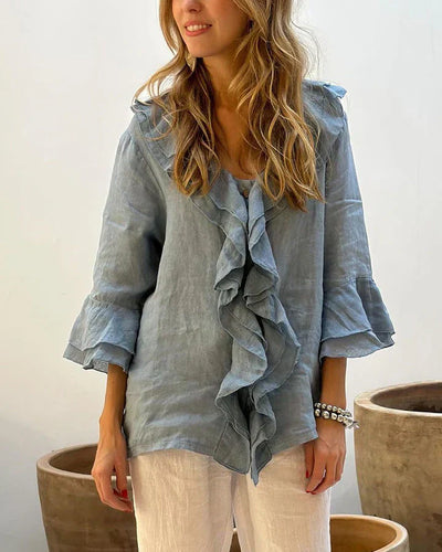 Emily™ | Stylish Ruffled Blouse
