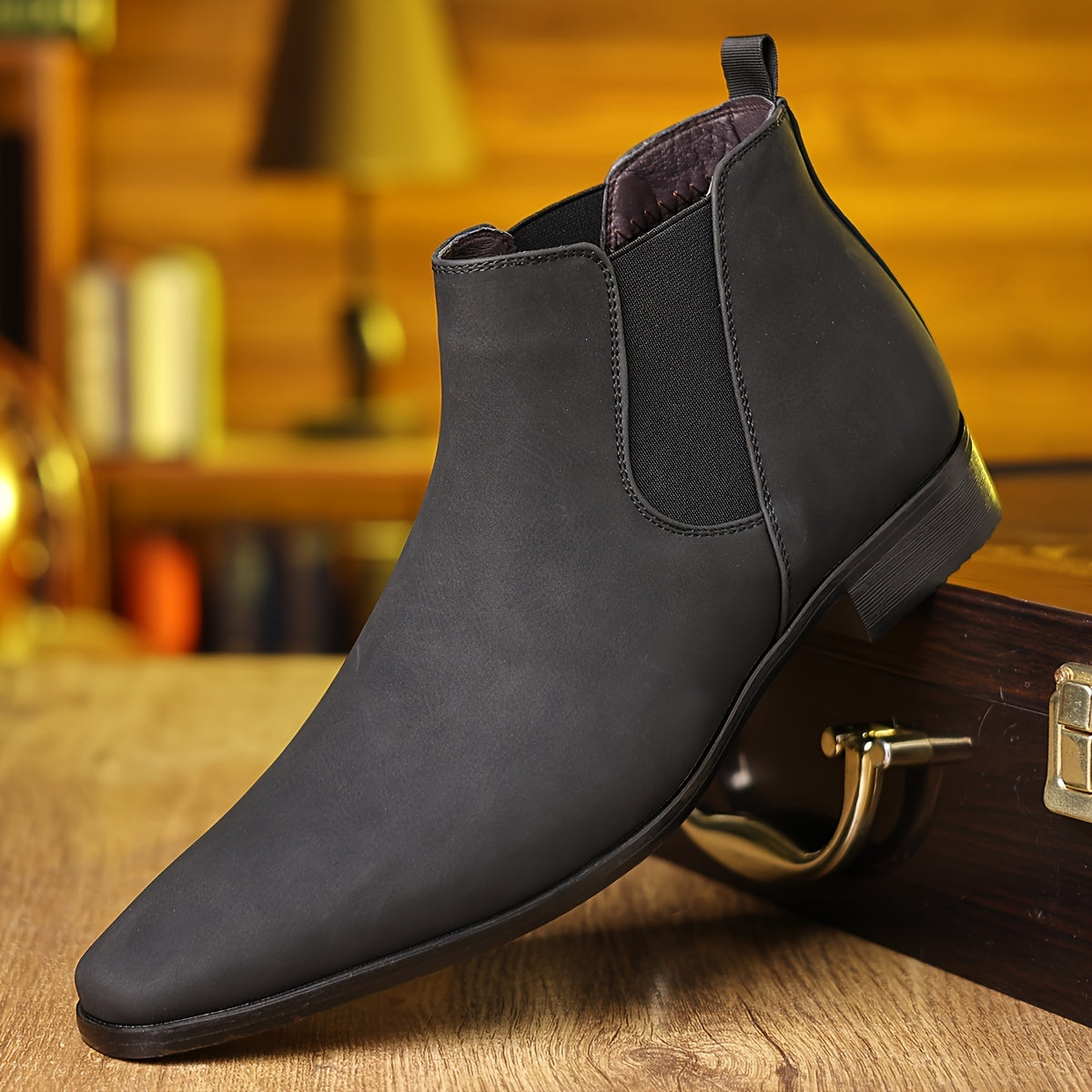 Dorian Marnier Suede Chelsea Boots