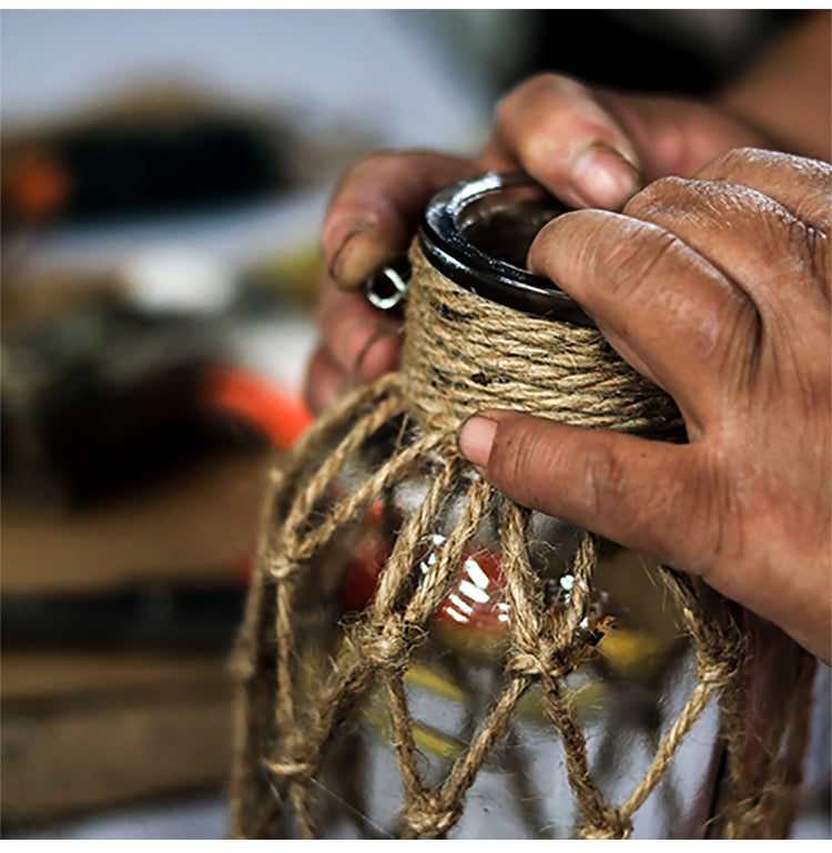 CoastalCharm Vintage Glass Vase