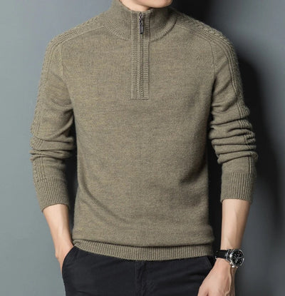 Filippo Lippi Cashmere Zipper-collar Sweater
