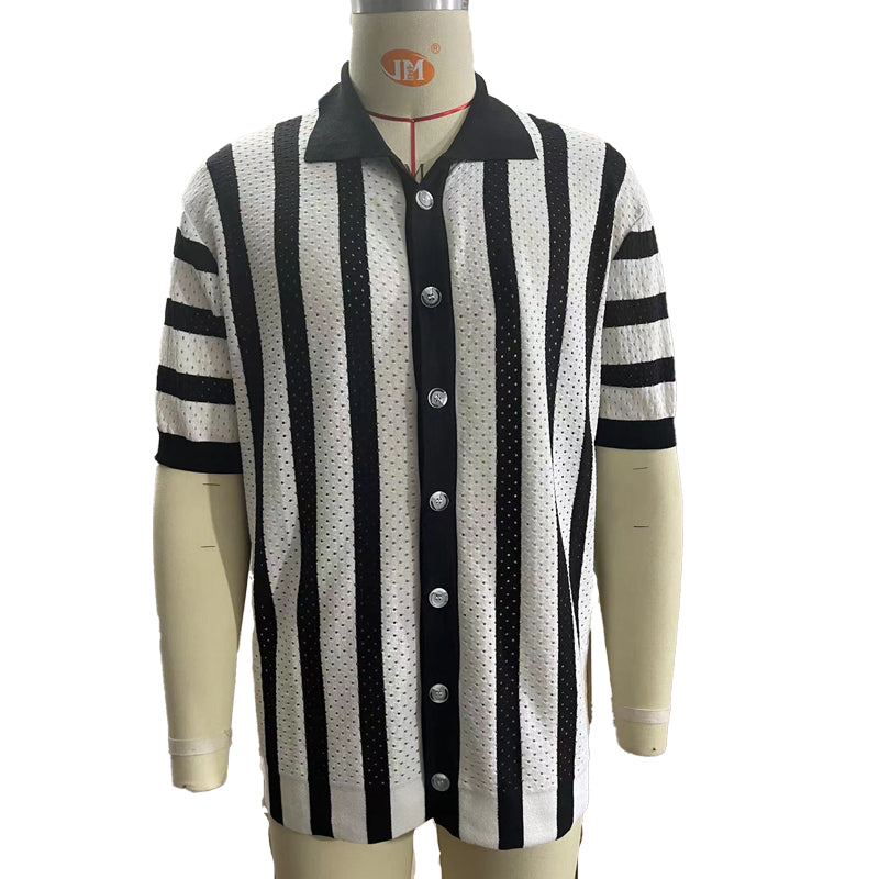 Vinthentic Lucca Men's Knitted Button-up