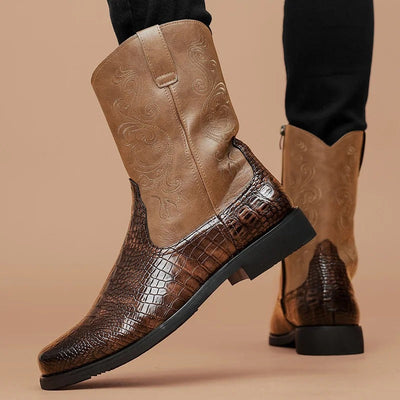 Weston Ridgeway Leather Roper Low Boots