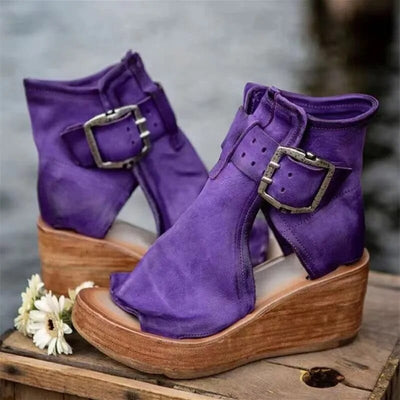 Yanna -  Ridge Suede Boots