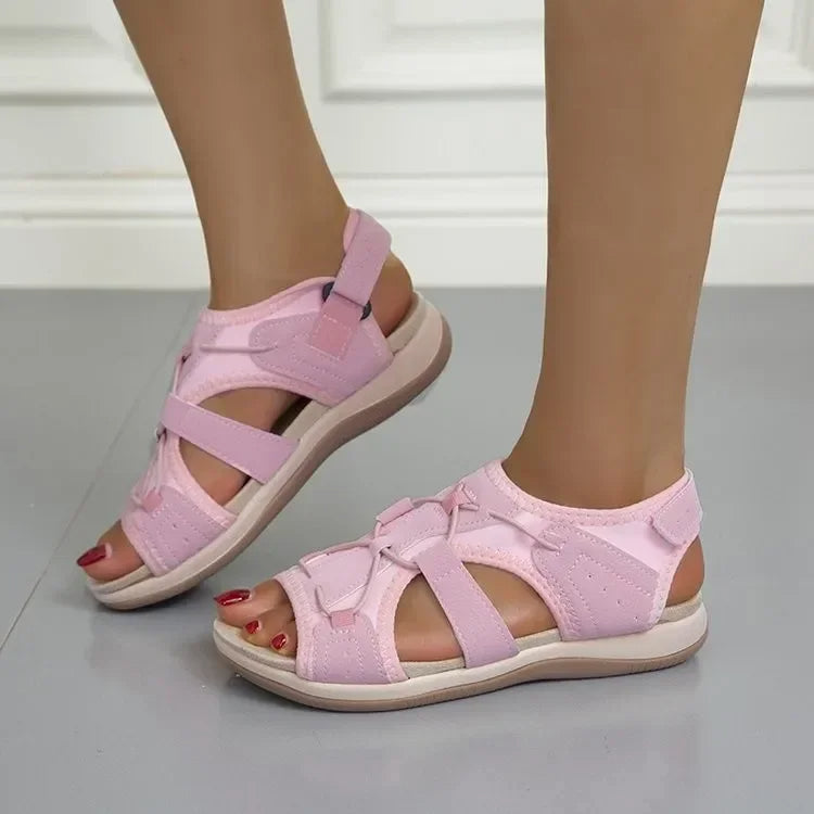 Daphne ~ Stylish, Adjustable Sandals with Arch Support