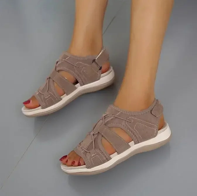 Daphne ~ Stylish, Adjustable Sandals with Arch Support