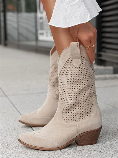 Ellie™ - Western Chic Boots