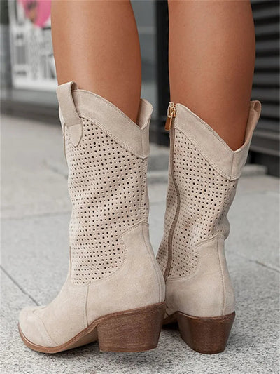 Ellie™ - Western Chic Boots