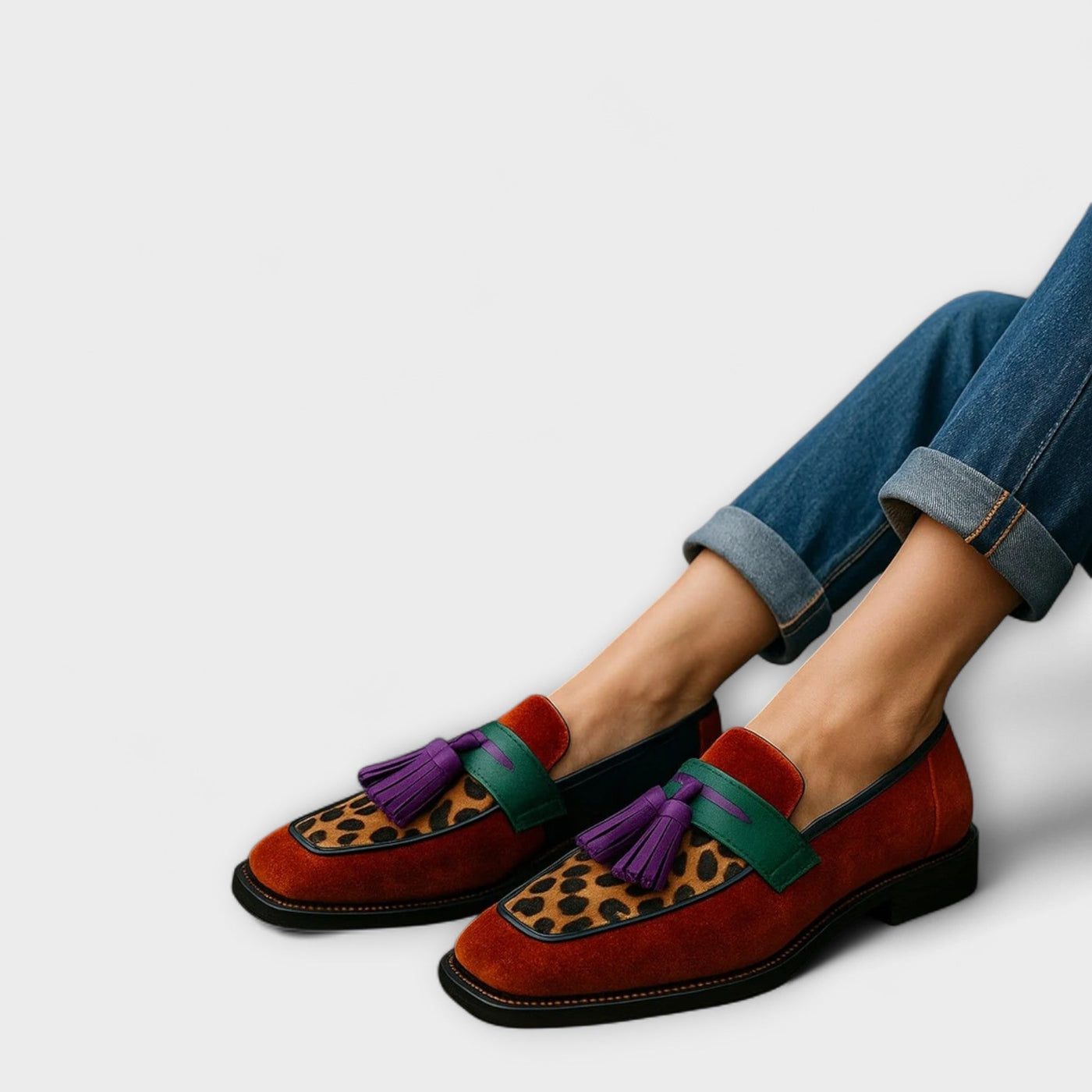 Ione – Multicolored loafers
