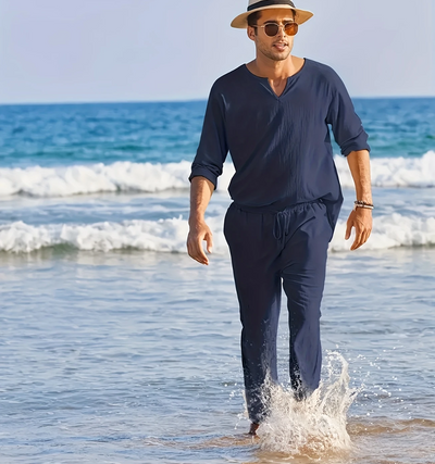 Samuel™ - Casual Solid Color Lounge Set