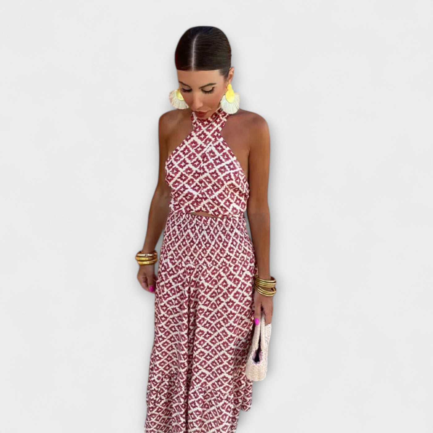 Bruna - Off-Shoulder Elegant Dress