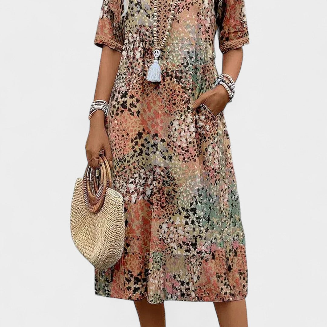 FAYE | RELAXED PRINT DRESS