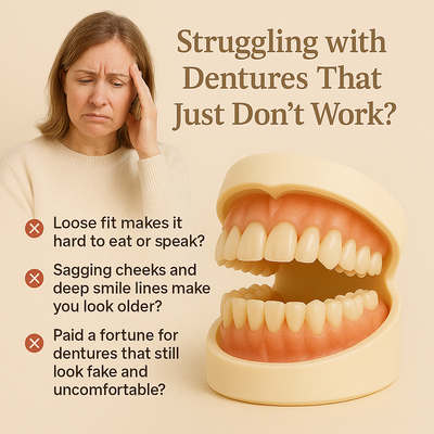 LumoraFit™ Premium Dentures — Unlock a Confident, Natural Smile That Feels Tailored Just for You