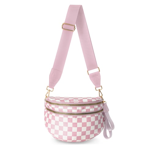 Elsie - Checkered Bum Bag