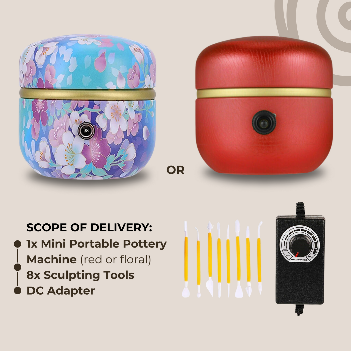 ClayMuse™ — Unleash Your Inner Artist Anytime with Effortless, Whisper-Quiet Pottery Magic