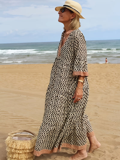 Iris | Coastal Luxe Boho Dress