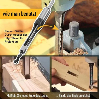 PrecisionEdge™ — Instantly Perfect Square Holes That Make You Look Like a Pro