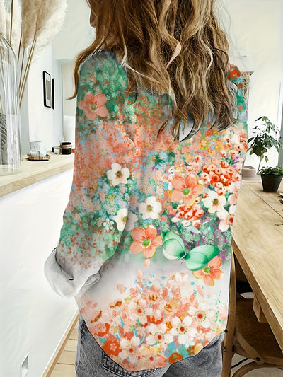 LUCIA™ - FLORAL BOHO BLOUSE