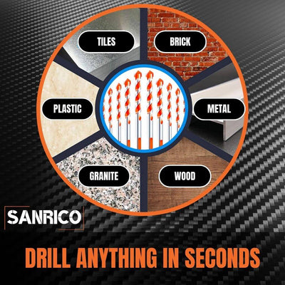 TitanPro™ Drill Bits — Drill Like a Pro with Power That Never Quits