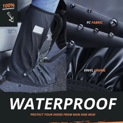 HydroGuard™ Boot Shields — Fearlessly Tackle Every Storm with Dry, Steady Steps