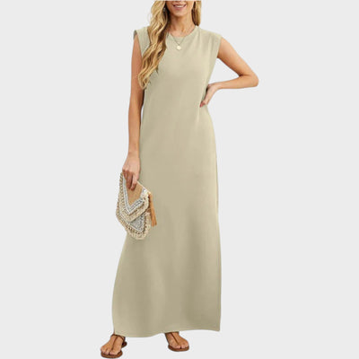 Emma™ | Wrinkle-Resistant Flowing Long Dress